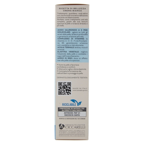 Cera di Cupra Ricetta di Bellezza Bianca Nutriente e Anti-Età 75 ml